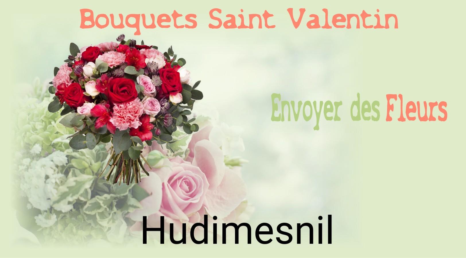 Roses de Saint-Valentin livrées à Hudimesnil